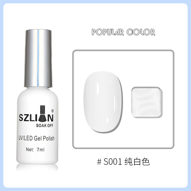 2024 new nail art phototherapy gel nail polish gel summer whitening new color nail polish gel base gel dedicated to nail salons