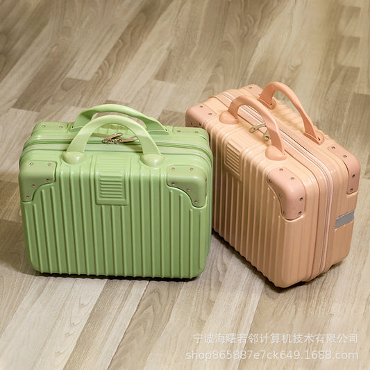 Cosmetic bag storage box suitcase holiday gift box cosmetic box souvenir small suitcase wholesale 