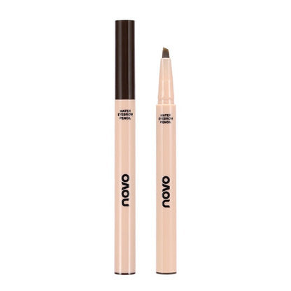 NOVO Delicate Sketch Liquid Eyebrow Pencil ធន់នឹងទឹក ធន់នឹងញើស មិនងាយលុប make up ចេញឬសច្បាស់ ពណ៌ជាប់បានយូរ ខ្មៅដៃគូសចិញ្ចើមទឹក 