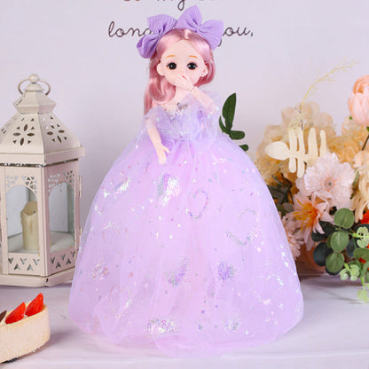 New style tulle skirt 32cm Barbie doll wholesale girl children's toys doll music singing Yade Barbie