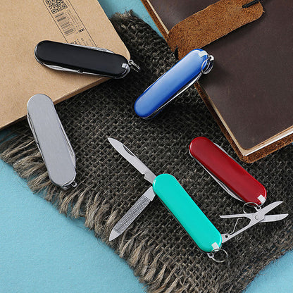 3-opening color multi-function outdoor pocket knife camping folding knife three-in-one portable gift pocket knife