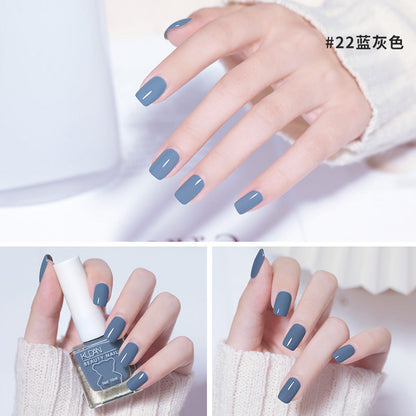 Cooldan new ice-transparent nail polish, no baking, long-lasting, quick-drying, oily, non-tearable, jelly, transparent, nude nail polish