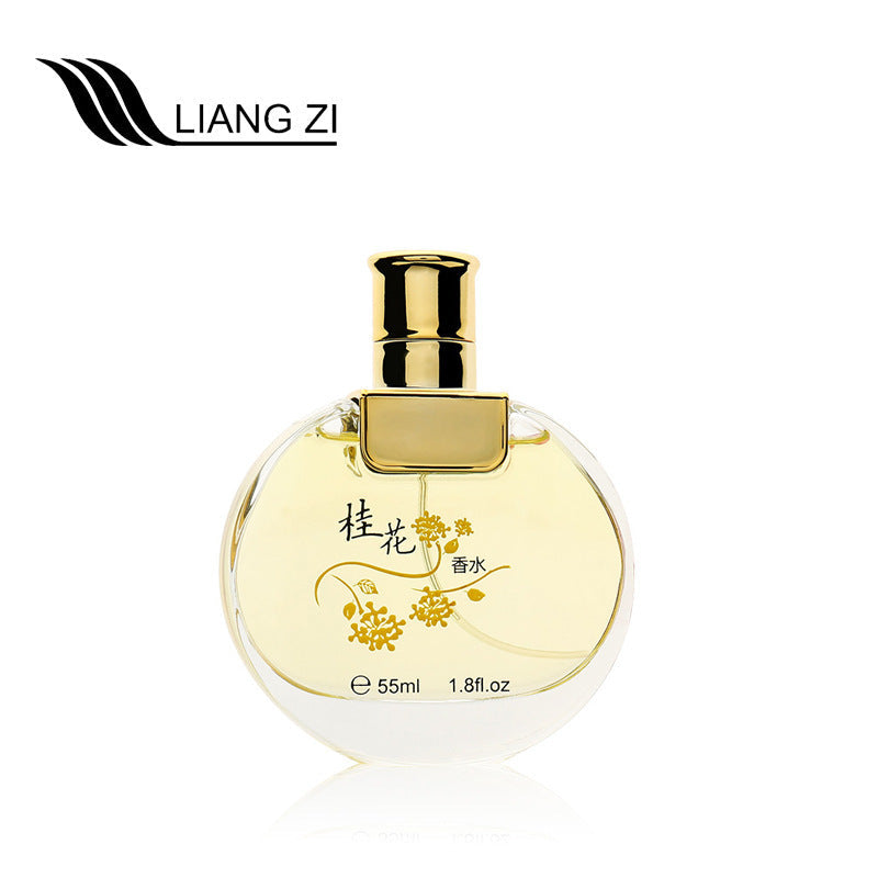 Liangzi domestic osmanthus perfume rose jasmine lily women's perfume wholesale long-lasting light fragrance 55ml student perfume