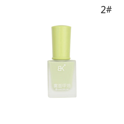 bk2024 summer fashion matte matte oily nail polish no baking long-lasting not easy to fall off can not be peeled frosted wholesale