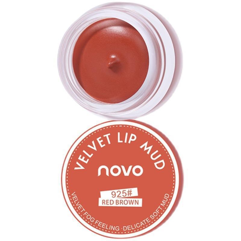 Novo manufacturer lip mud velvet matte matte lip glaze vibrato live broadcast model bare face student party whitening affordable wholesale