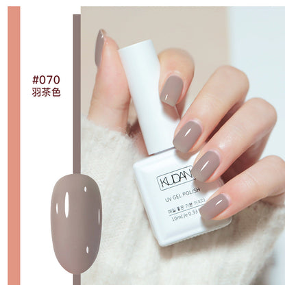 2023 new nail polish gel no odor ice transparent nude color transparent long-lasting quick-drying nail polish manicure nail polish gel wholesale