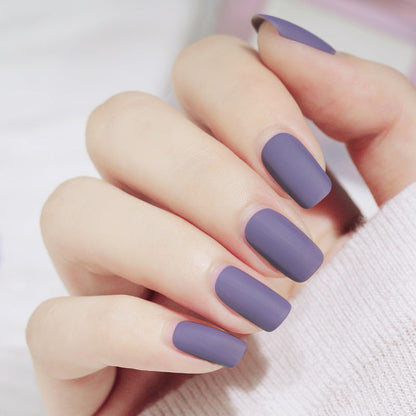 Matte nail polish new colors for spring and summer, no-bake nail polish, quick-drying nail polish, non-peelable matte children's nail polish new style