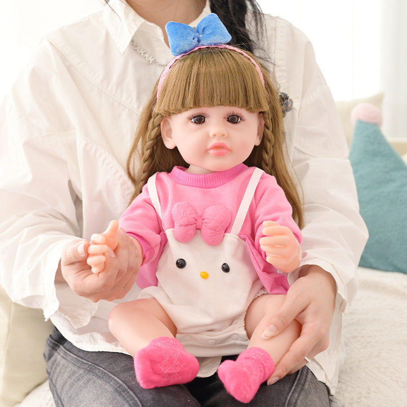 58CM Simulation Doll Baby Rebirth Doll Girl Toy Dressup Amazon eBay Cross-Border Supply Hot