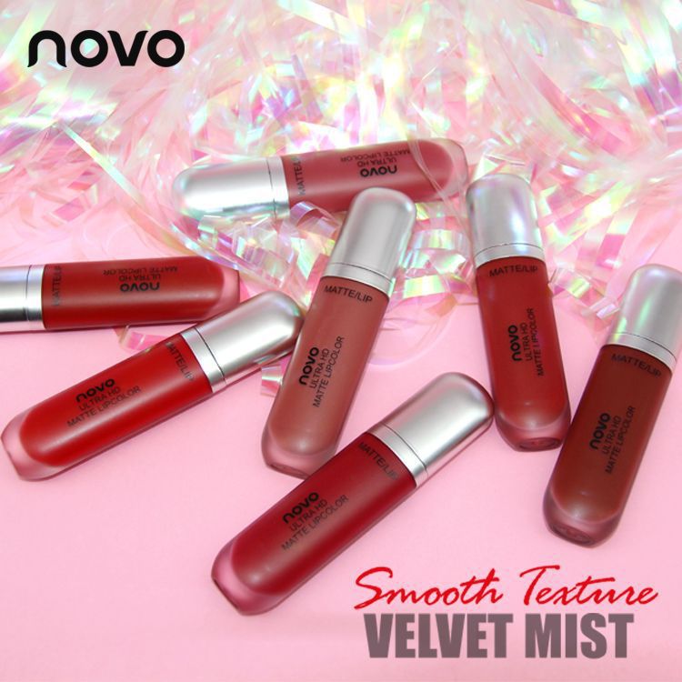 Domestic NOVO5234 milk soft ice cream velvet lip glaze student style moisturizing lip gloss lip liquid wholesale 