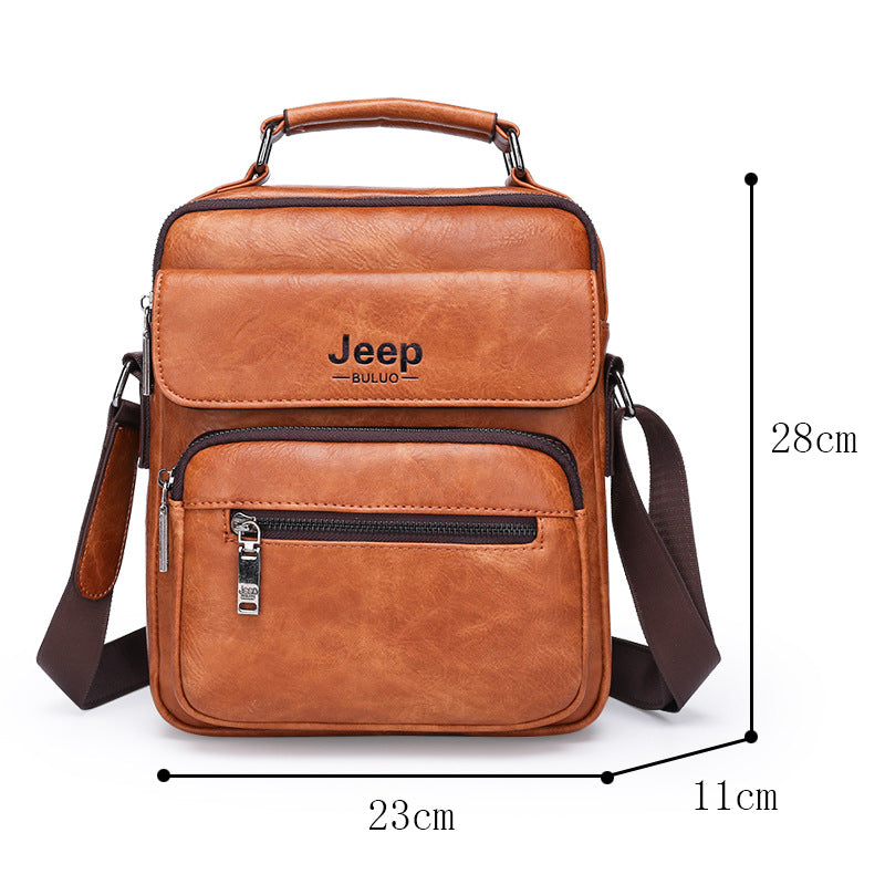 Men's bags business casual shoulder bags handbags tote bags men's bags shoulder bags small bags with multiple pockets