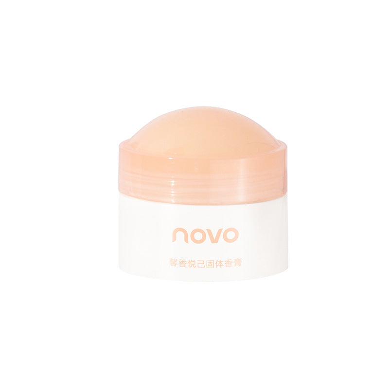 NOVO Xinxiang Yueji solid perfume cream lasting fragrance portable light perfume solid cream French style not easy to evaporate 