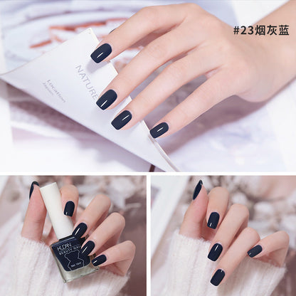 Cooldan new ice-transparent nail polish, no baking, long-lasting, quick-drying, oily, non-tearable, jelly, transparent, nude nail polish