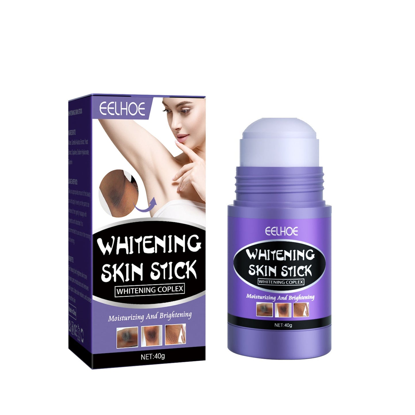 EELHOE skin care stick reduces melanin, moisturizes, repairs skin, whitens and brightens skin 