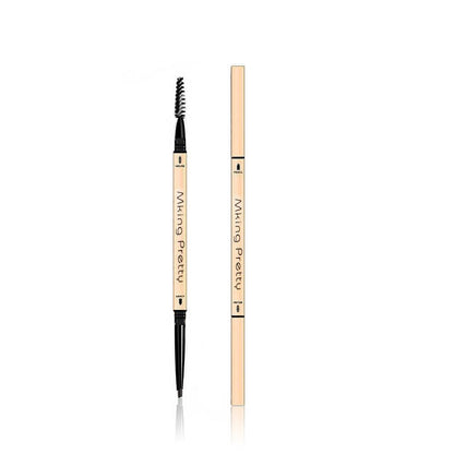 Douyin same style small gold bar small gold chopstick eyebrow pencil beginner eyebrow drawing triangle very fine double head waterproof and sweat-proof no smudge 