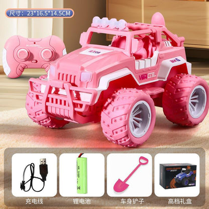 Cross-border 2.4G remote control off-road vehicle 33813 four-way electric toy remote control car with lights boys and girls high-speed car