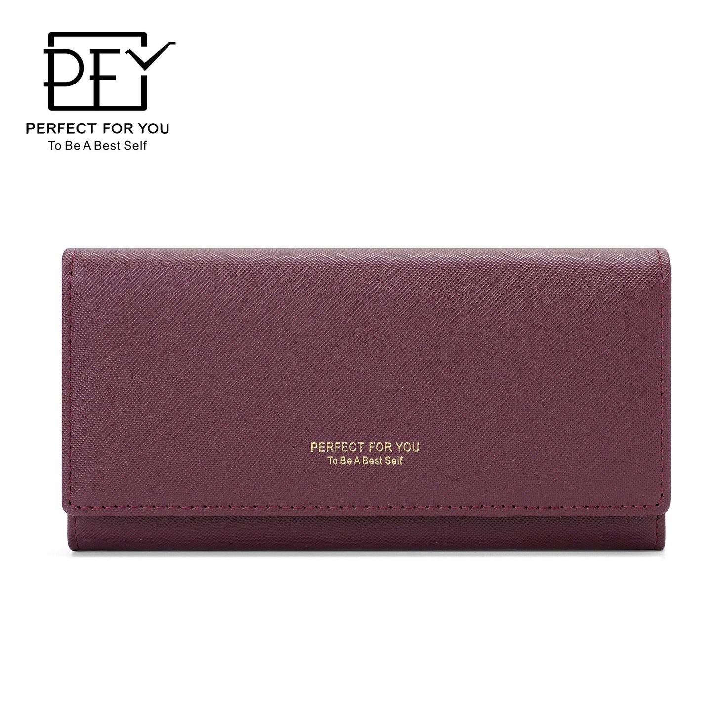 Wesson ins simple wallet women's Korean version cross pattern scratch-resistant clutch bag multifunctional new ladies long wallet 