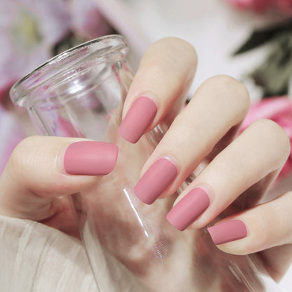 Matte nail polish new colors for spring and summer, no-bake nail polish, quick-drying nail polish, non-peelable matte children's nail polish new style