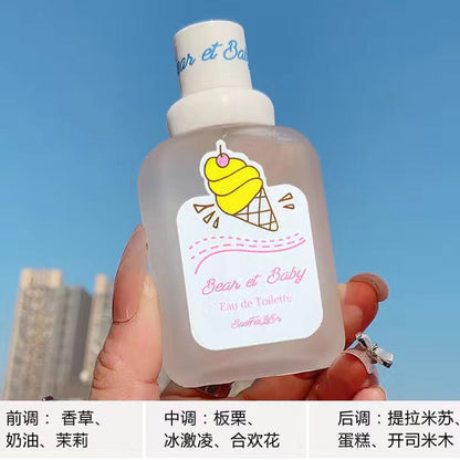 [Factory direct supply] Peach milk scented bear baby girl student perfume fresh and light fragrance e-commerce wholesale 