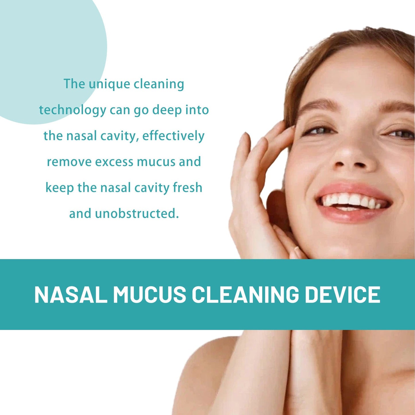 EOHOE nasal care device deep cleans nasal mucus to relieve discomfort and refresh the body 