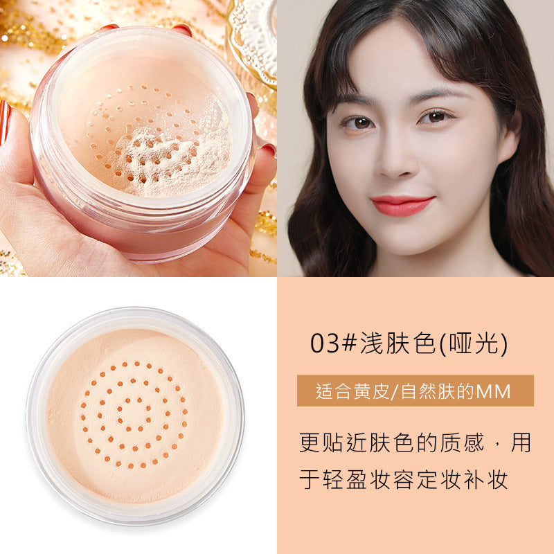 HOJO Angel Light Setting Powder Matte Matte Light Non-sticky Fresh Natural Loose Powder Affordable Wholesale 