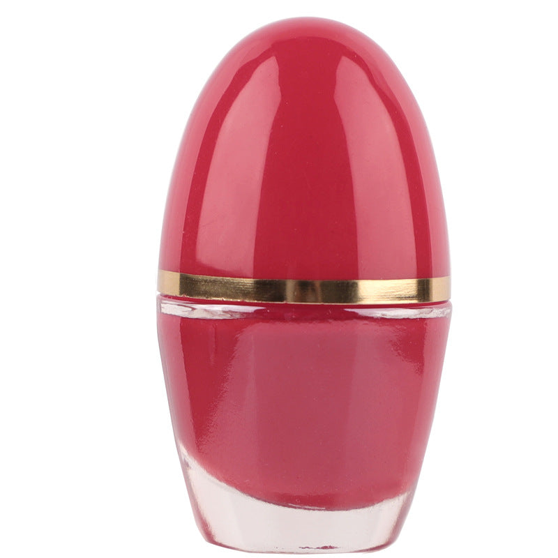 Bei Shijie's new cute internet celebrity small egg bottle oily non-peelable quick-drying long-lasting no-bake nail polish wholesale 