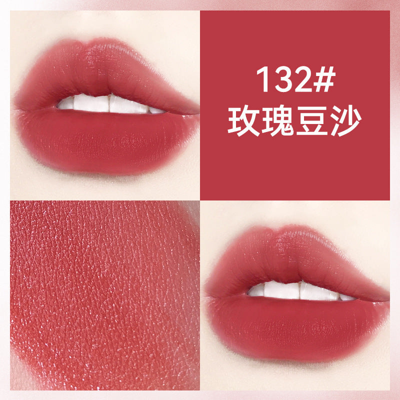 HOJO soft gauze velvet lip glaze silky light mist student party lip gloss whitening affordable wholesale 