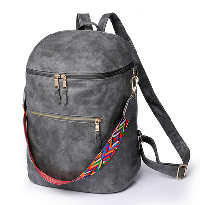 Women's bags wholesale European and American retro PU ladies backpack bucket bag niche design women's bags wholesale 