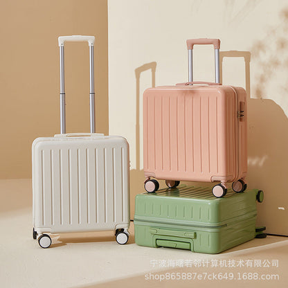 Luggage cabin suitcase small silent men business ins fashion travel trolley case 20 