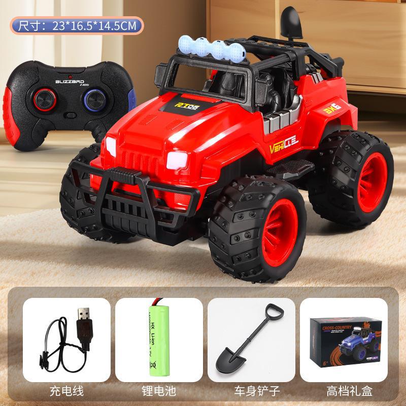 Cross-border 2.4G remote control off-road vehicle 33813 four-way electric toy remote control car with lights boys and girls high-speed car