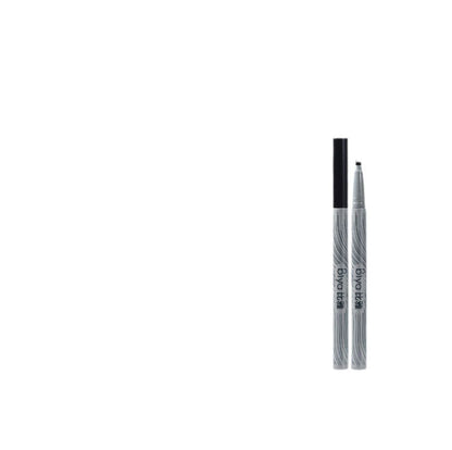 Three-in-one eyebrow pencil, natural waterproof and long-lasting eyebrow pencil for beginners, Xizi ultra-fine eyebrow cream, double-headed, three-dimensional and non-smudged