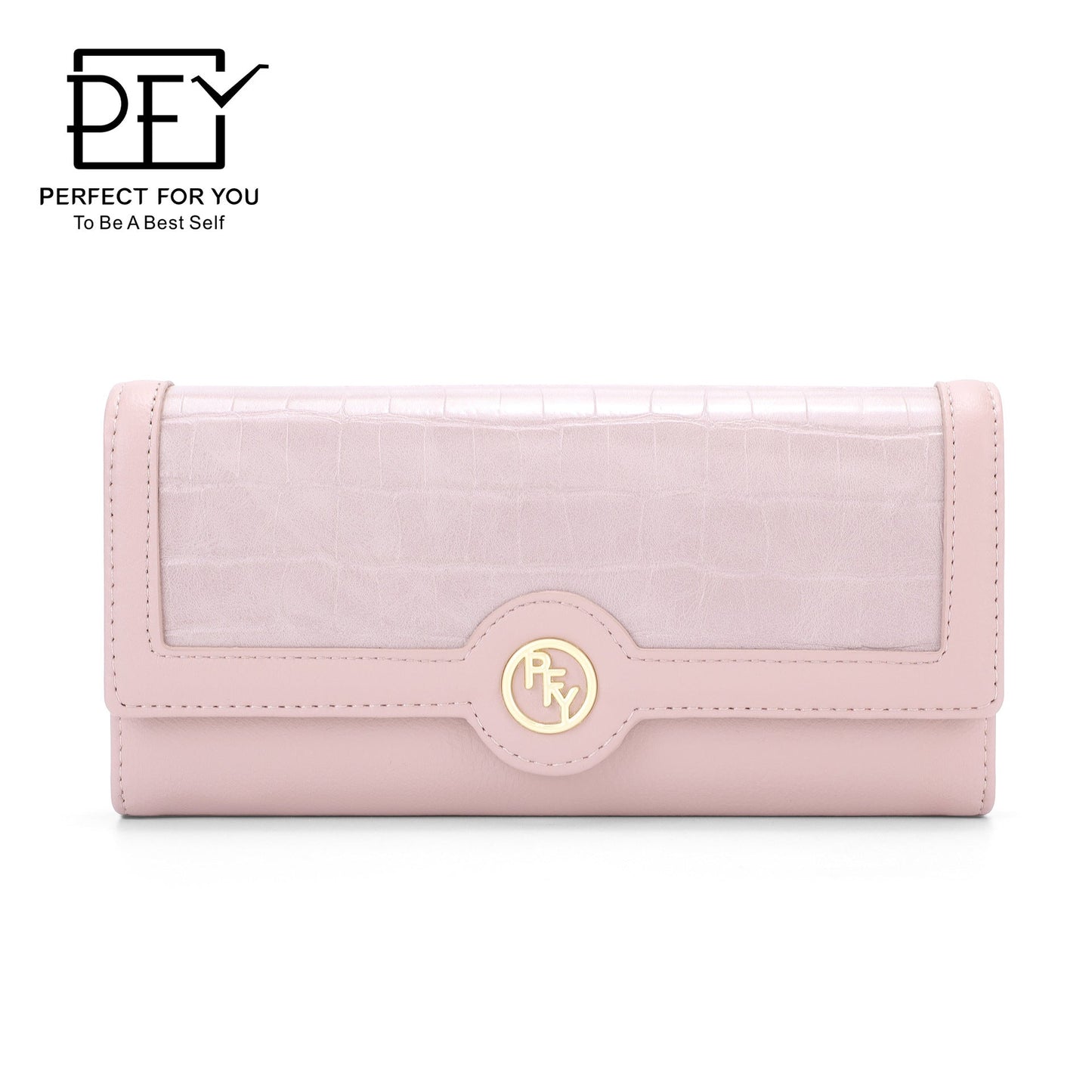 Perfect For You ladies long wallet new style fashion pu leather multifunctional dual-use card holder wallet female 