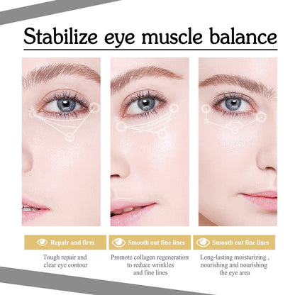 JAYSUING Firming Eye Cream reduces dark circles and fine lines, moisturizes, lifts, fights wrinkles, and tightens eye skin 