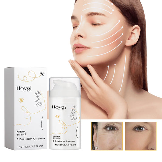 Hoygi Bee Venom Cream Lightens Fine Lines and Nasal Lines Moisturizes and Firms Skin Brightens and Anti-Wrinkle Cream 