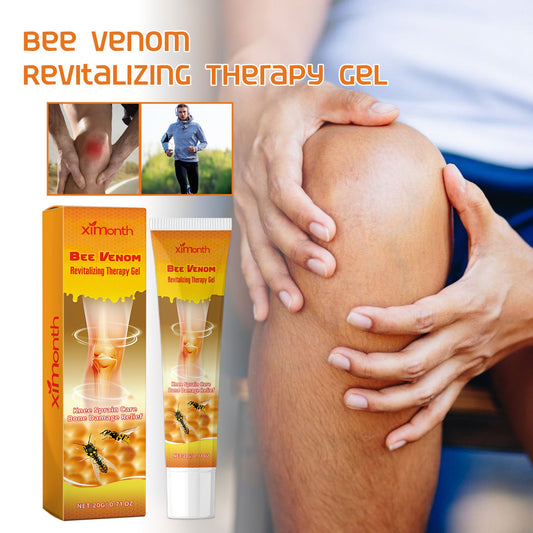 XIMONTH Bee Venom Joint Care Gel ម៉ាស្សាបំបាត់ការឈឺជង្គង់ និងសន្លាក់ជើង Gentle Care Gel 