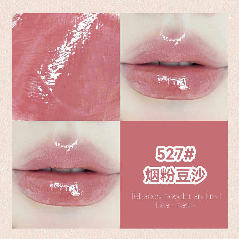 NOVO honey kiss milk jelly lipstick pen មិនប្រតាក មិនស្អិត មិនប្រតាក មិនជ្រាបទឹក ផ្តល់សំណើម លាបបបូរមាត់ ធ្វើអោយស្បែកស 