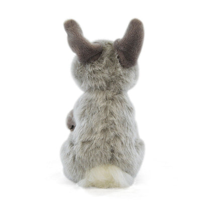 Simulation cute rabbit animal plush toy new style little rabbit family rabbit doll children's gift doll