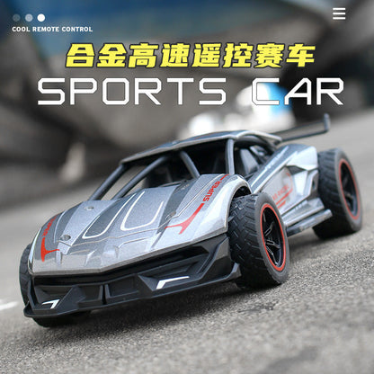 Cross-border children's toy car 2.4G alloy remote control high-speed car 1:24 off-road sports car boy remote control car charging