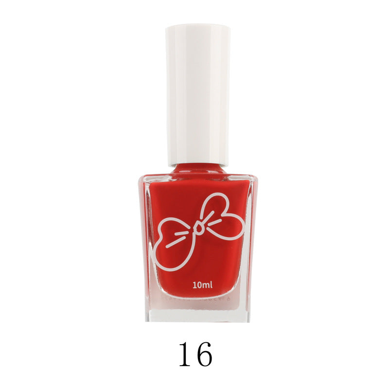 Lucia summer oily 30-color nail polish, no baking, long-lasting, non-peelable, quick-drying, obvious white nail polish wholesale