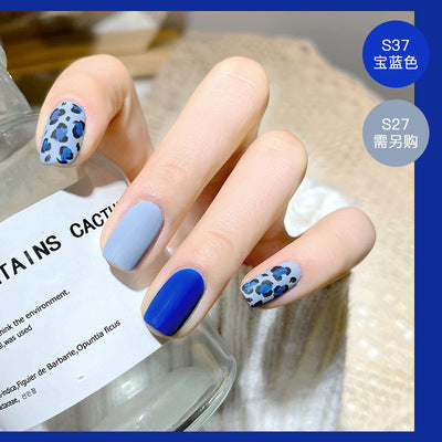 2023 new nail polish spring and summer color water-based matte nail polish cannot be peeled off and dried naturally, suitable for pregnant women