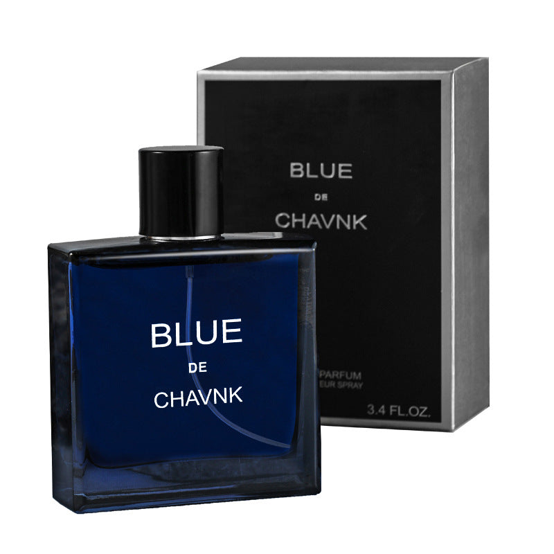 Douyin hit blue men's perfume fresh and lasting light fragrance Vietnamese perfume student sports cologne perfume wholesale