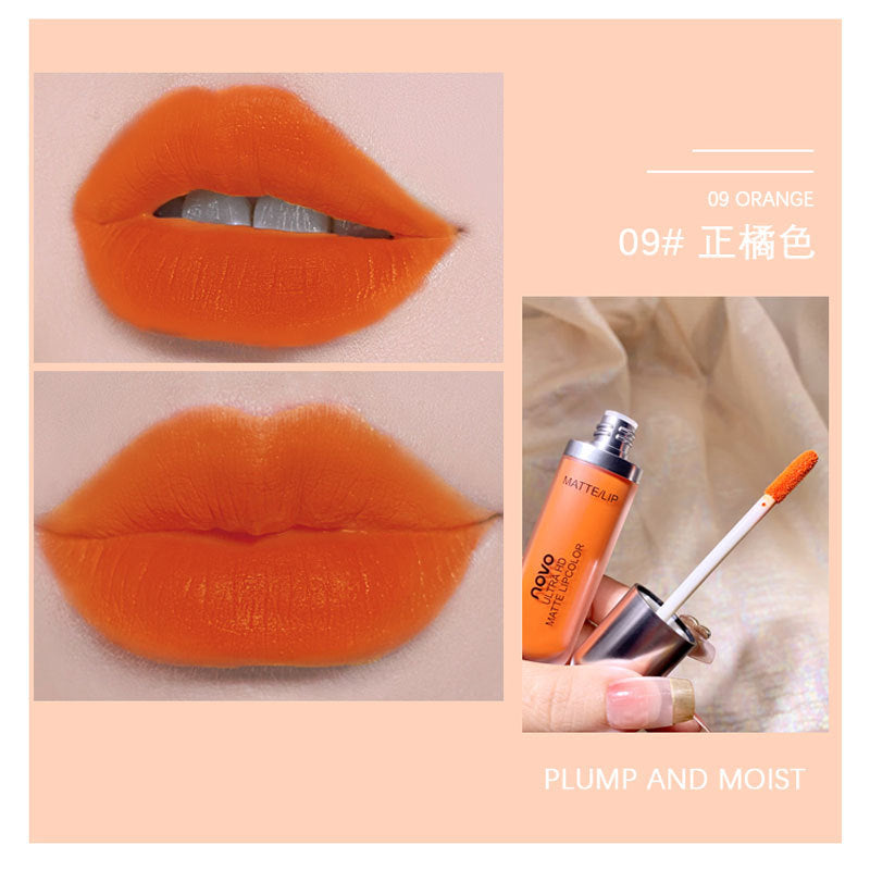 Domestic NOVO5234 milk soft ice cream velvet lip glaze student style moisturizing lip gloss lip liquid wholesale 