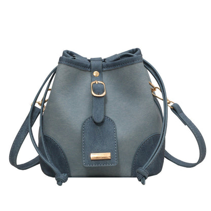 Popular bags for women 2024 autumn new casual fashion portable bucket bag cross-border ladies shoulder messenger bag 