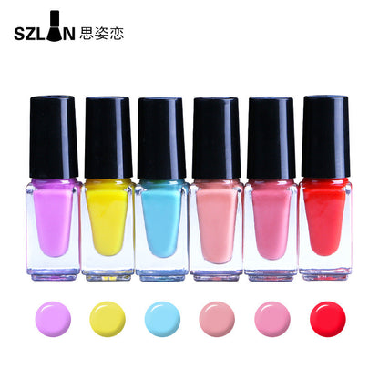 Summer whitening nail polish that can be peeled off without baking, quick drying, children's and pregnant women can use wine red peelable nail polish wholesale