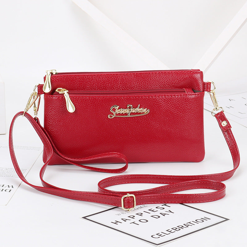 Korean style shoulder bag women's fashion messenger bag 2024 new women's bag versatile ladies bag simple mom bag trendy 