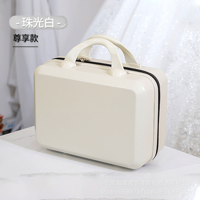 Cosmetic bag storage box suitcase holiday gift box cosmetic box souvenir small suitcase wholesale 