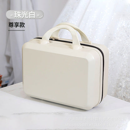 Cosmetic bag storage box suitcase holiday gift box cosmetic box souvenir small suitcase wholesale 