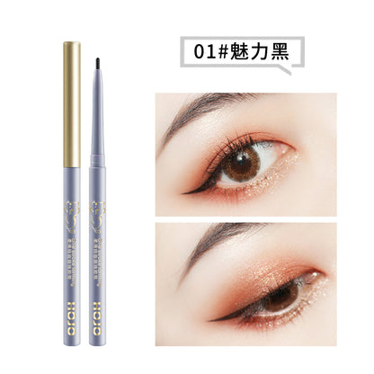 Makeup HOJO ប៊ិច Eyeliner រលោង និងជាប់បានយូរ មានការប៉ះរលោង និងលាបពណ៌តាមបែបធម្មជាតិ ដោយមិនធ្វើអោយប្រឡាក់តែម្តង។