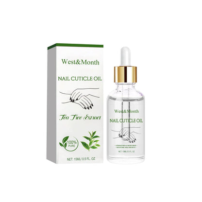 West&amp;Month Nail Strengthening Cuticle Oil Repair Onychomycosis Soft Nail Thickening Moisturizing Brightening Nail Care Oil 