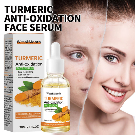 West&amp;Month Turmeric Facial Essence Lightens Spots and Acne Scars Hydrates and Brightens the Skin 