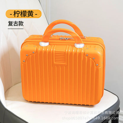 Cosmetic bag storage box suitcase holiday gift box cosmetic box souvenir small suitcase wholesale 